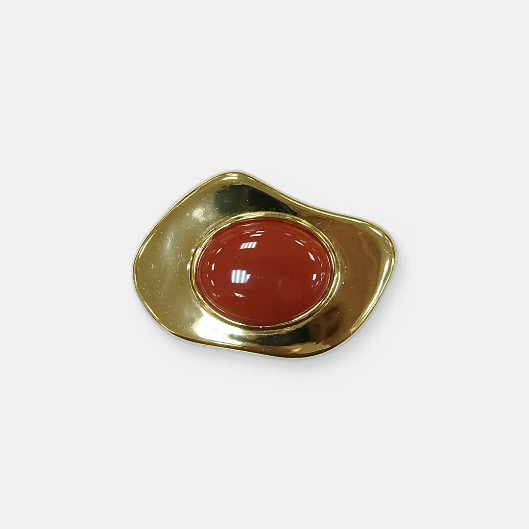 Серебряное кольцо с агатом