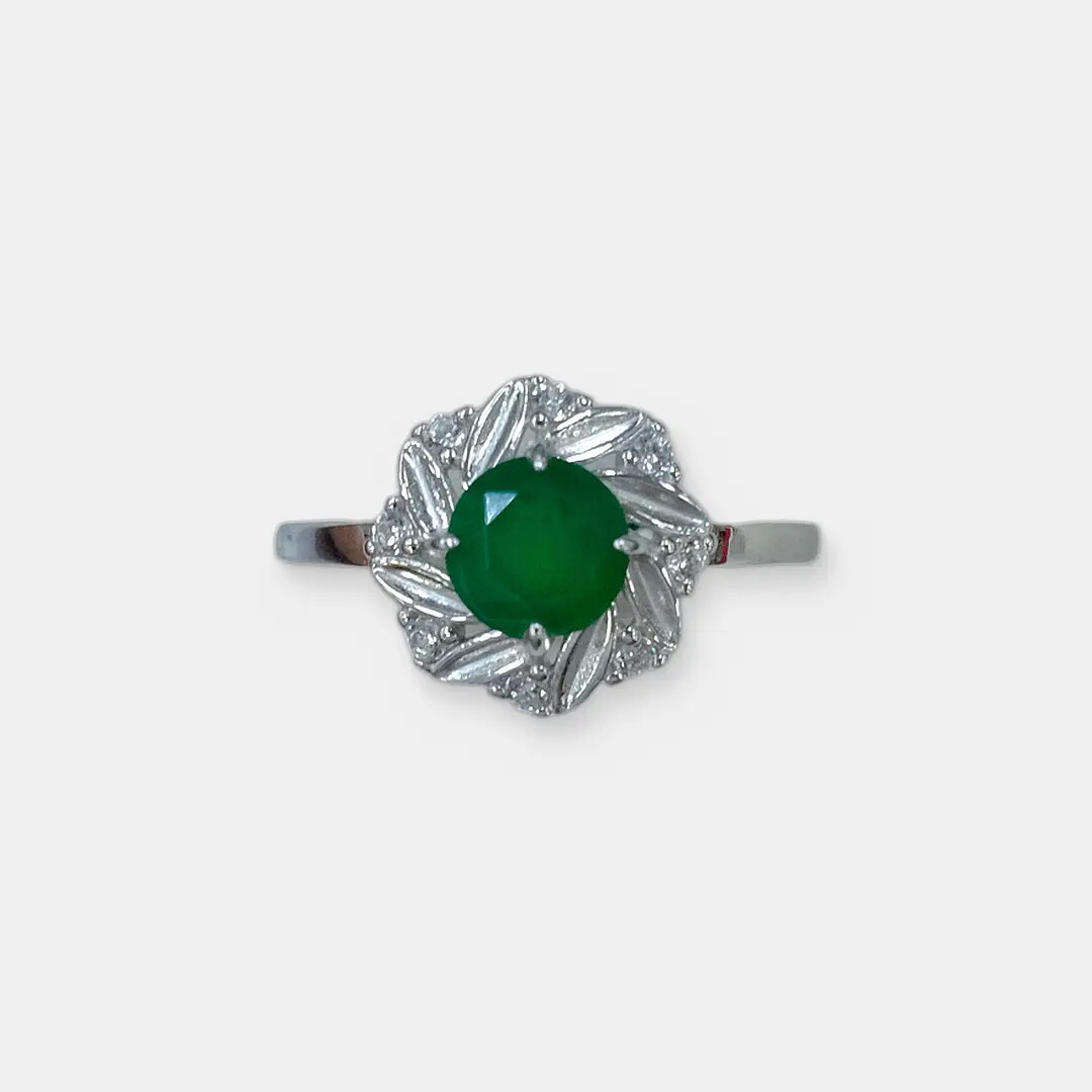 Серебряное кольцо с агатом