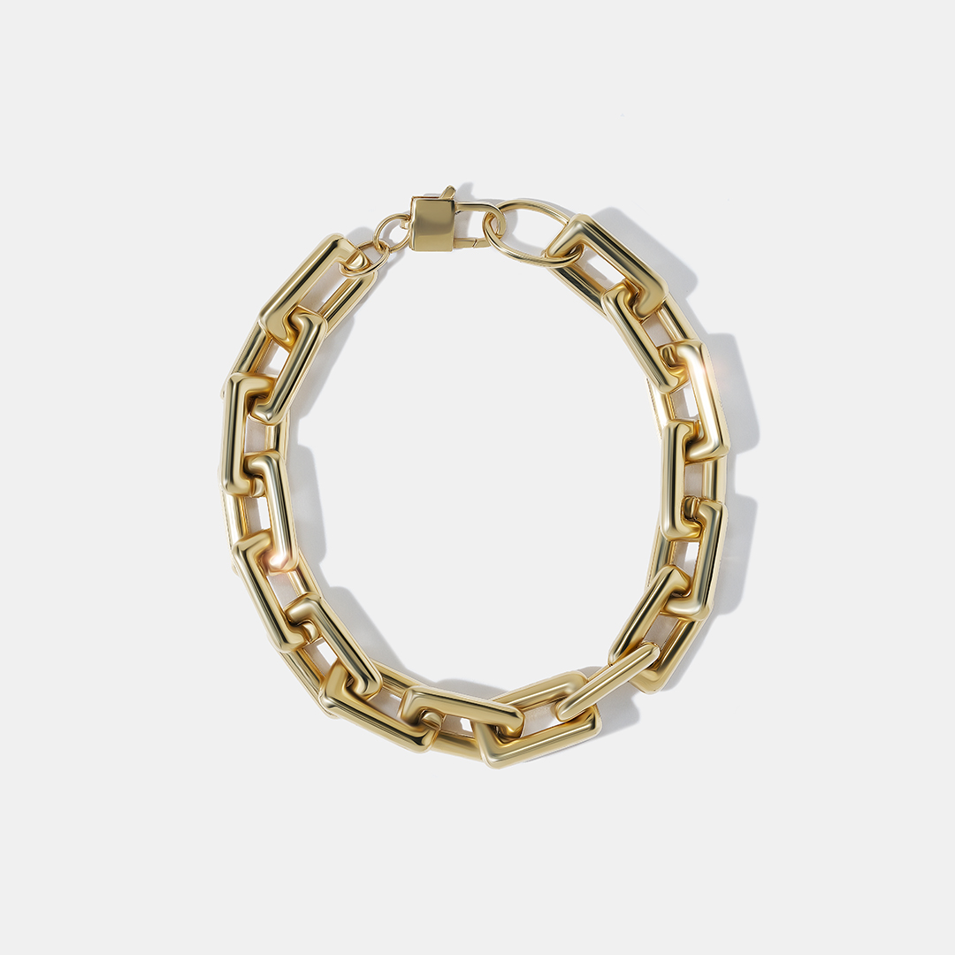 Браслет из желтого золота