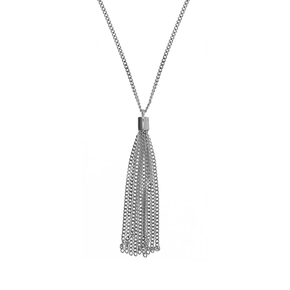 Серебряное колье 925 пробы; плетение Панцирное; с удлинением;