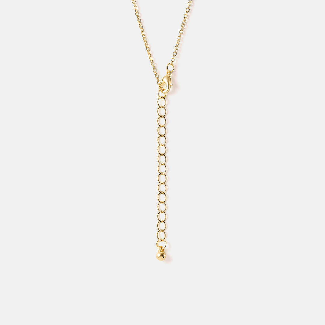 Бижутерное колье с керамикой и жемчугом