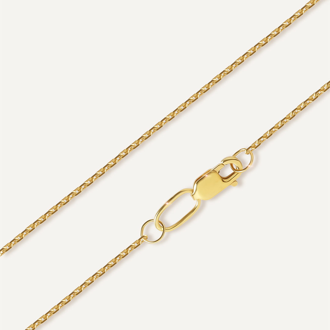 Серебряная цепь плетение "Якорное"