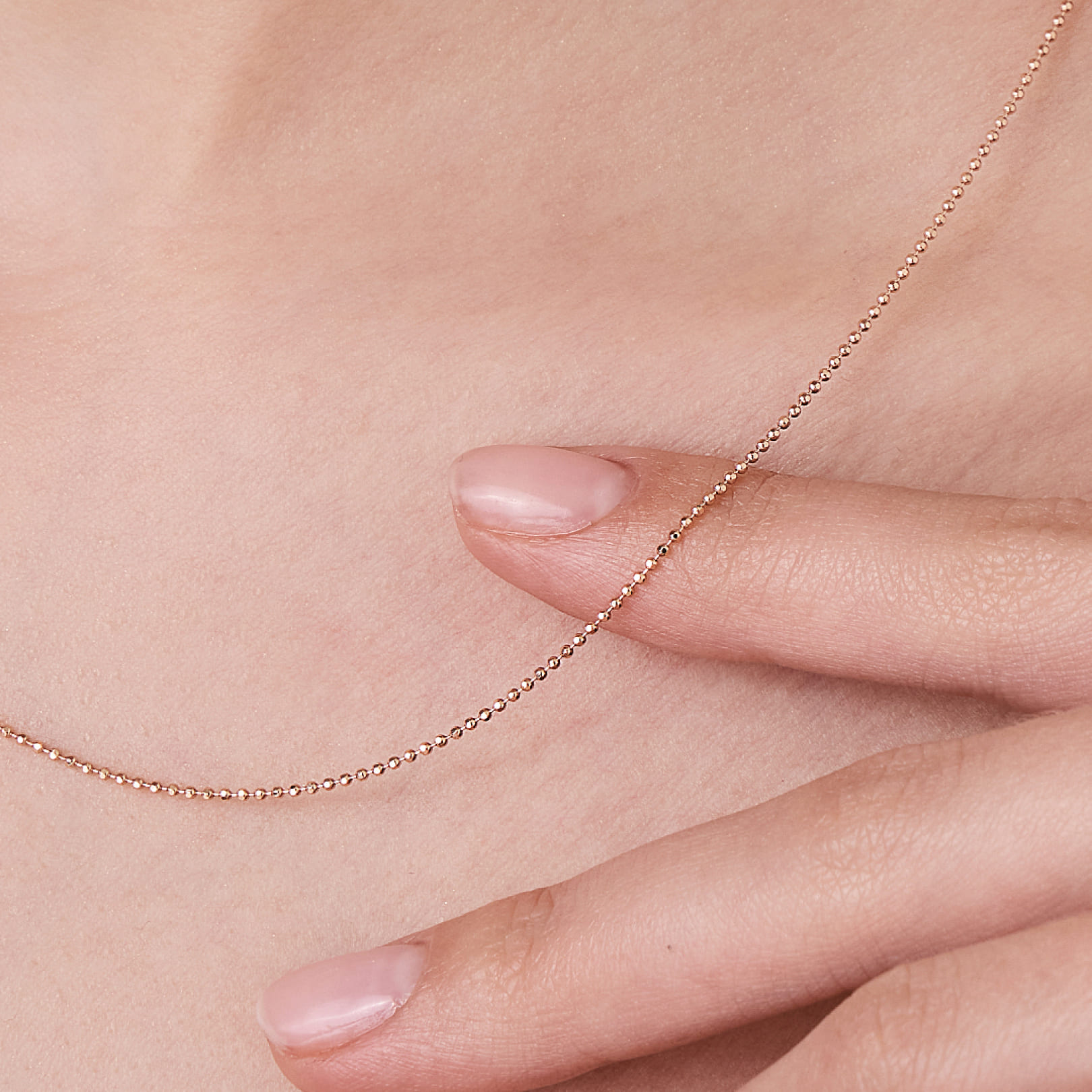 Цепь из золота плетение "Перлина"