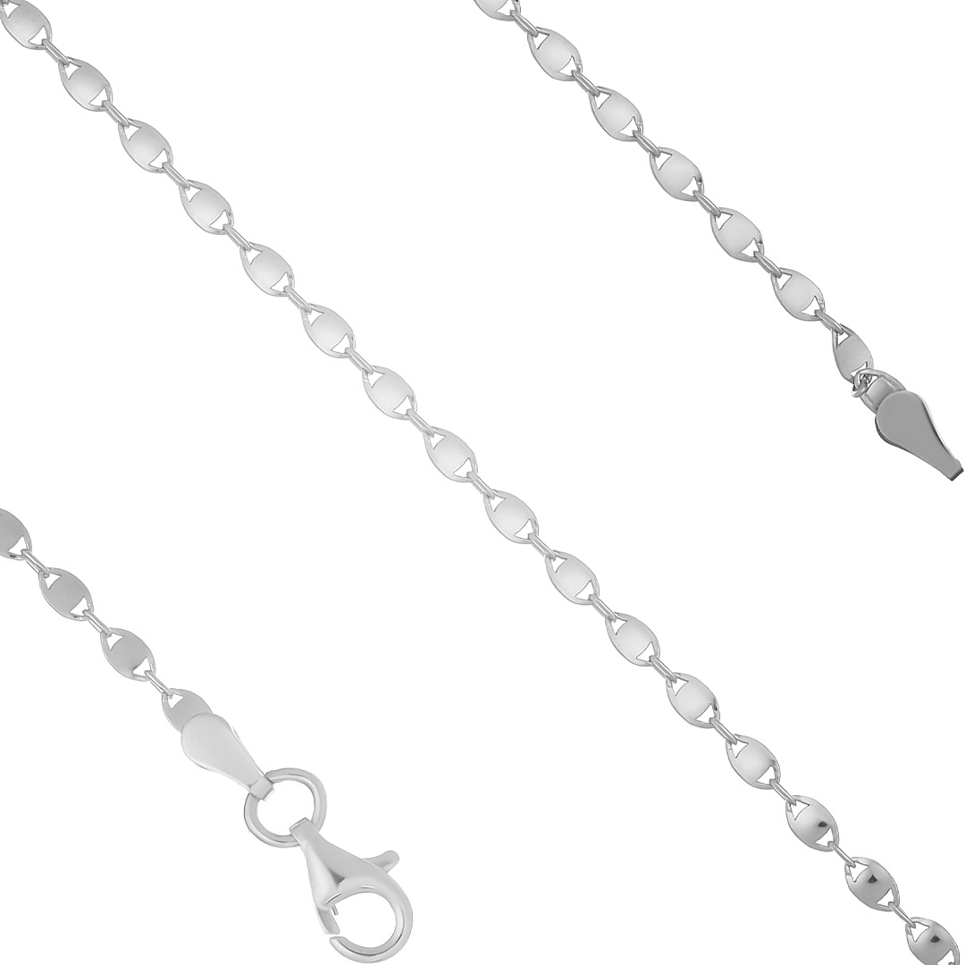 Серебряная цепь 925 пробы;