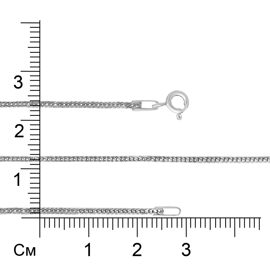 Серебряная цепь 925 пробы;