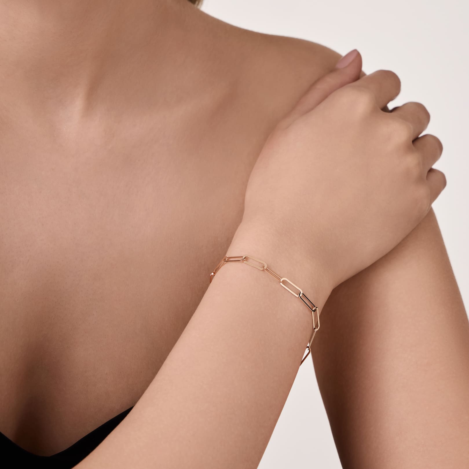 Браслет из золота плетение "Якорное"