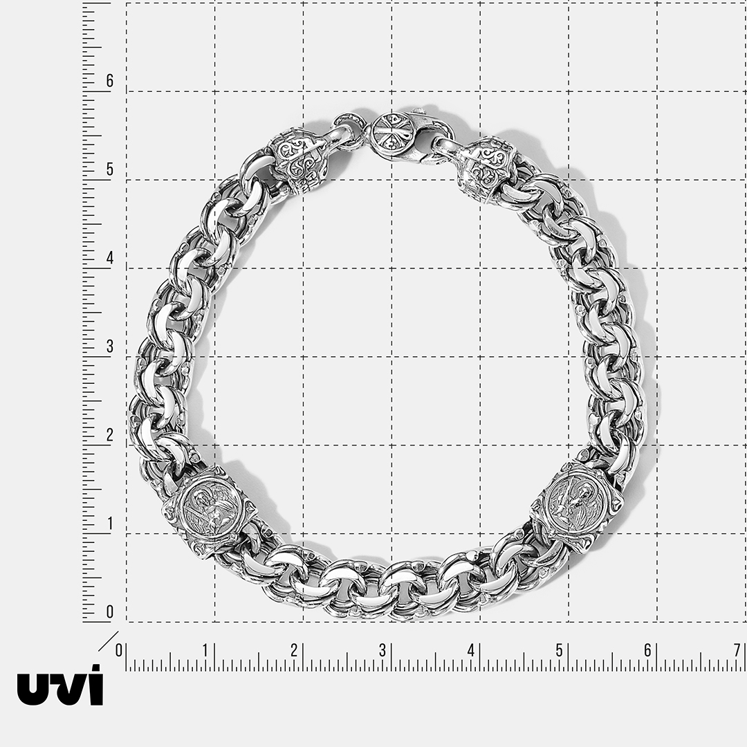 Серебряный браслет "Хризма/Ангел Хранитель"