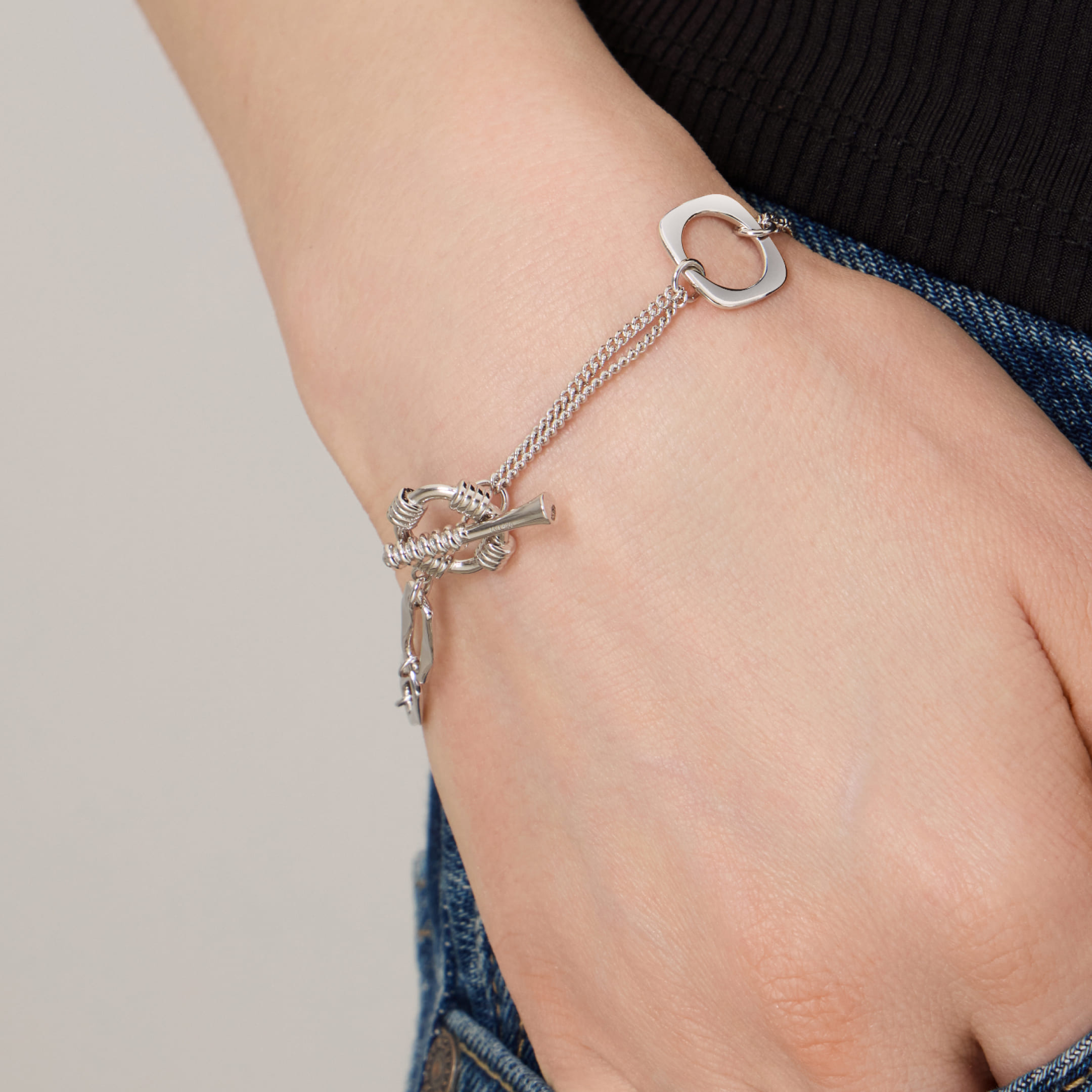 Серебряный браслет