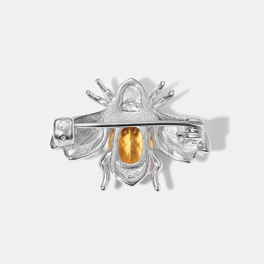 10222-000120 Брошь (Ag 925)