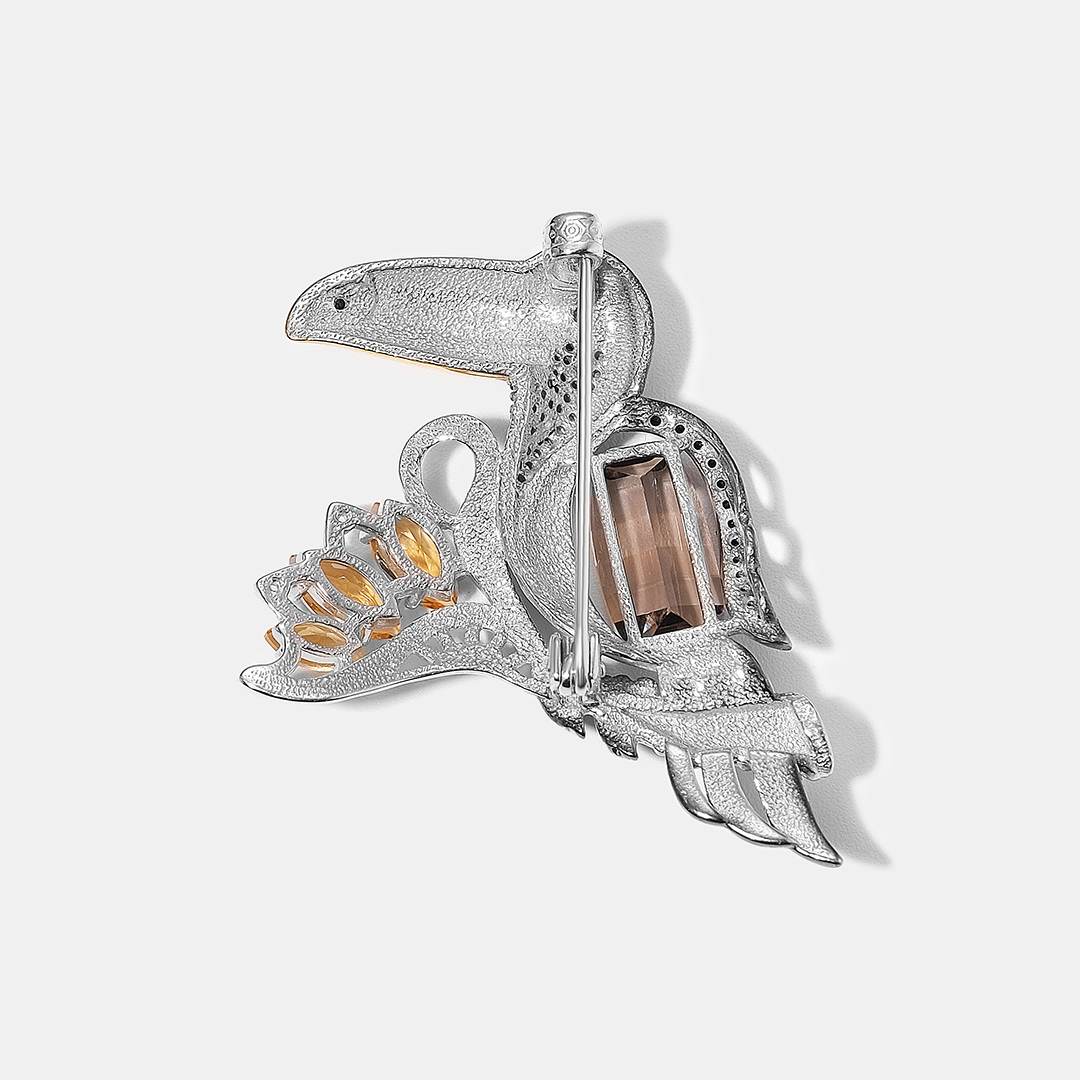 10222-000122 Брошь (Ag 925)