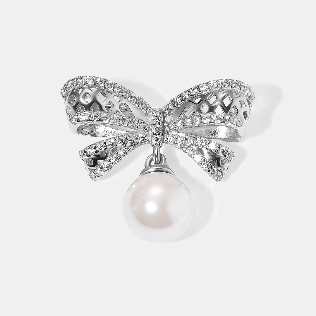 10222-000124 Брошь (Ag 925)