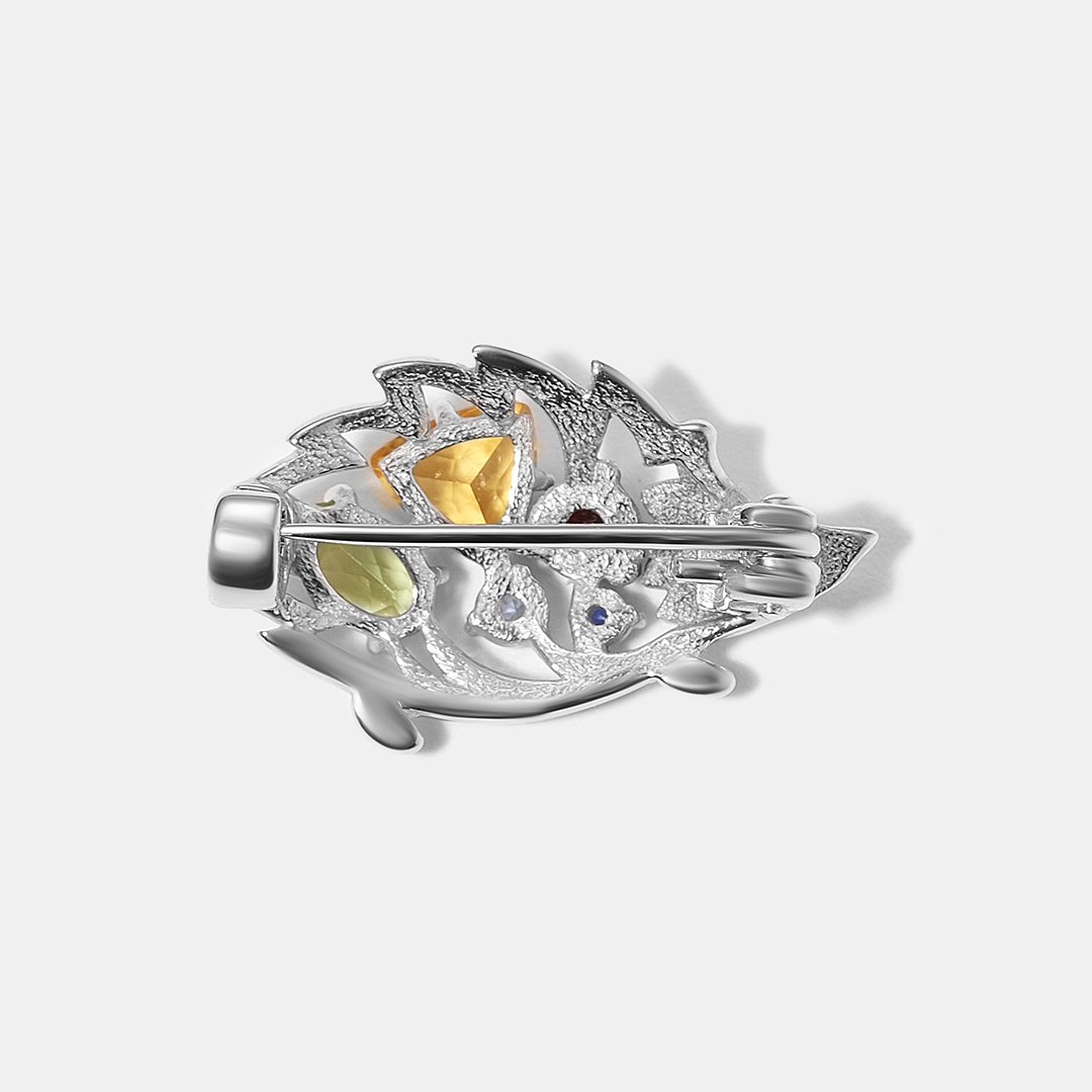 10222-000125 Брошь (Ag 925)