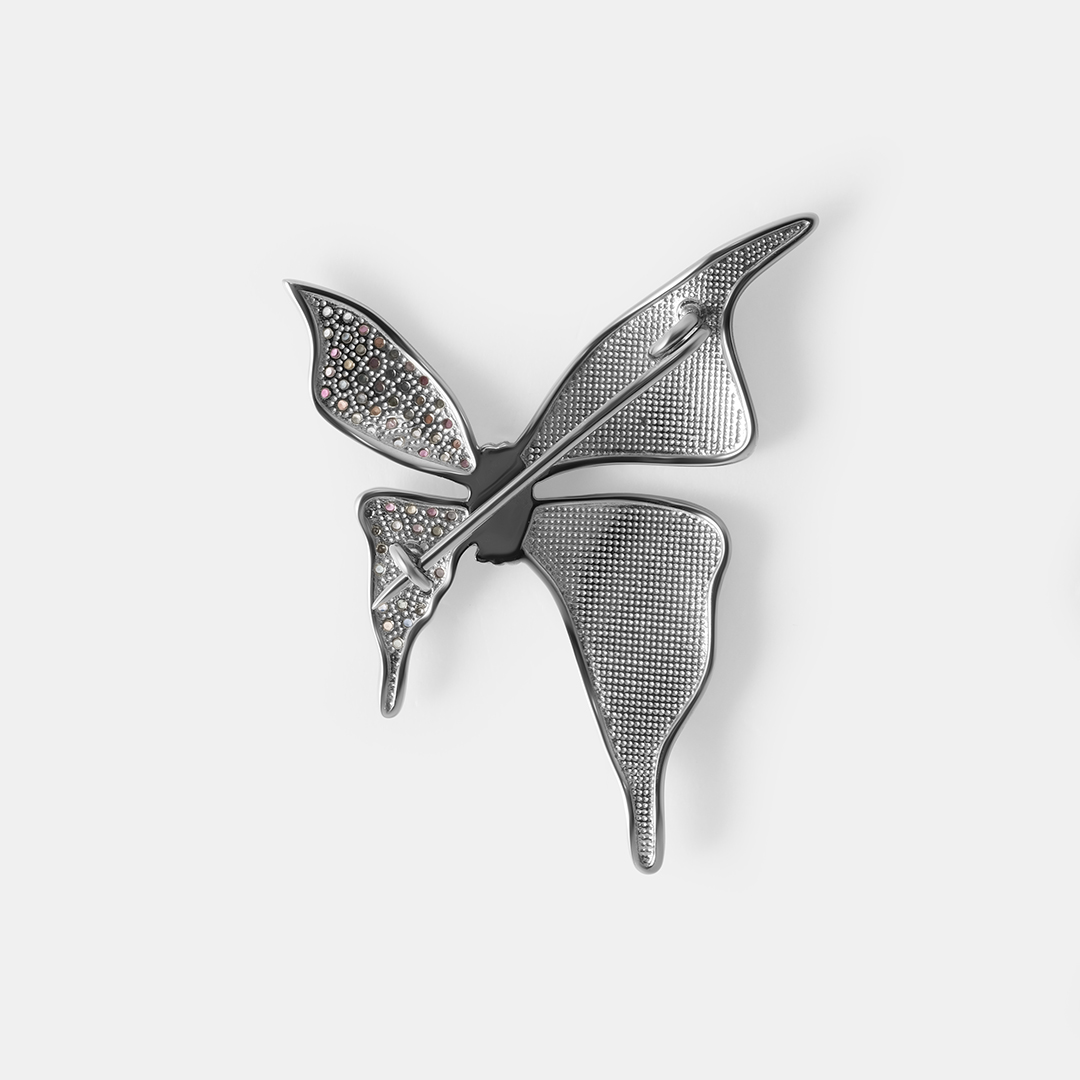 10222-000215 Брошь (Ag 925)