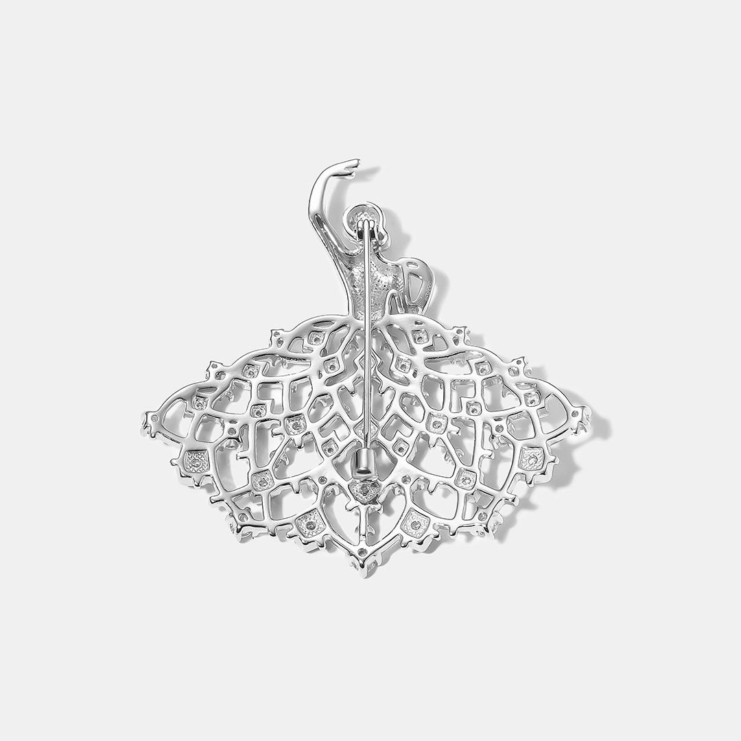 10223-000089 Брошь (Ag 925)