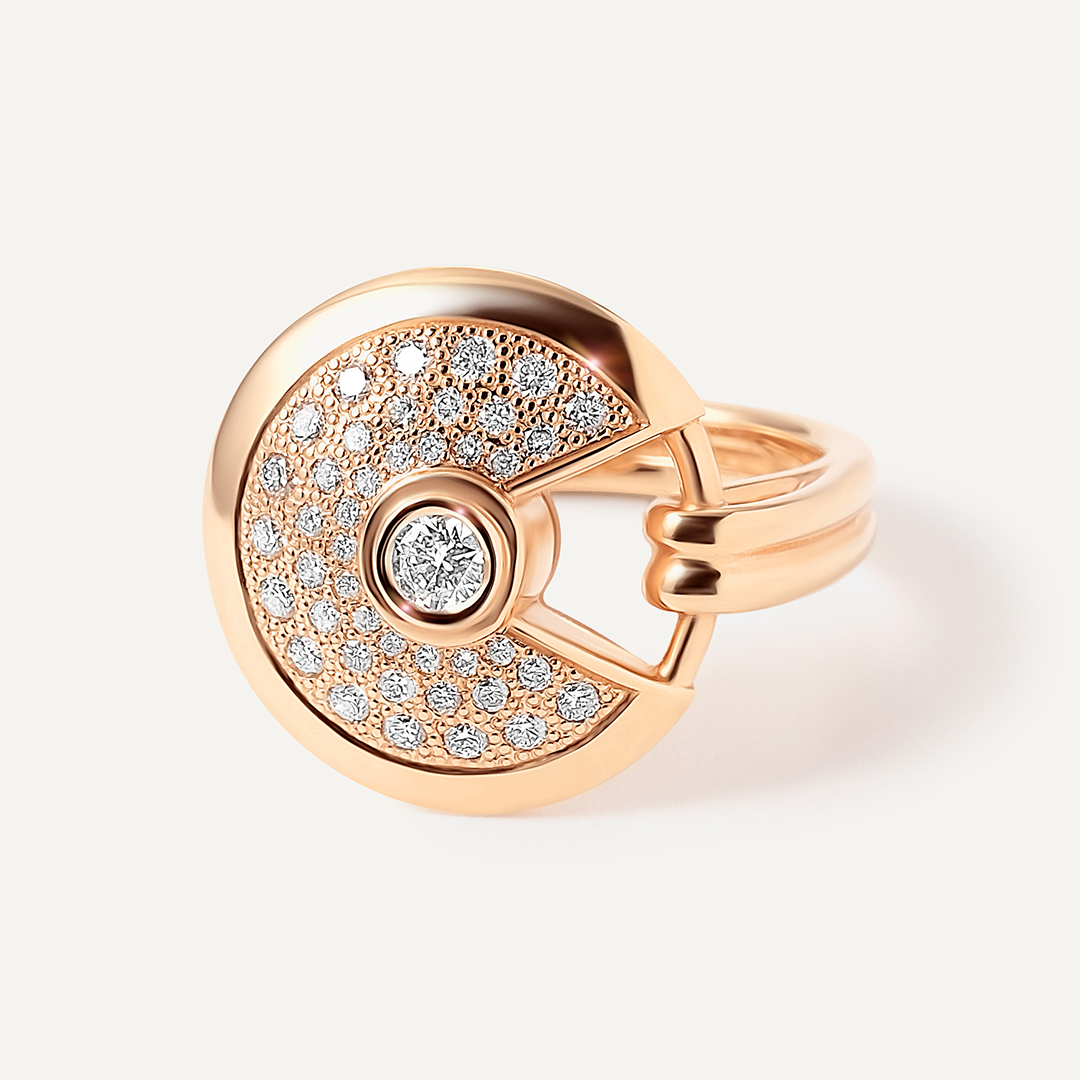 Кольцо из золота с бриллиантами