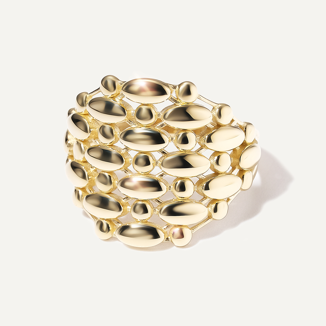 Кольцо из желтого золота