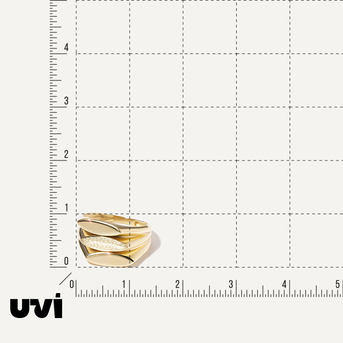 Кольцо из желтого золота