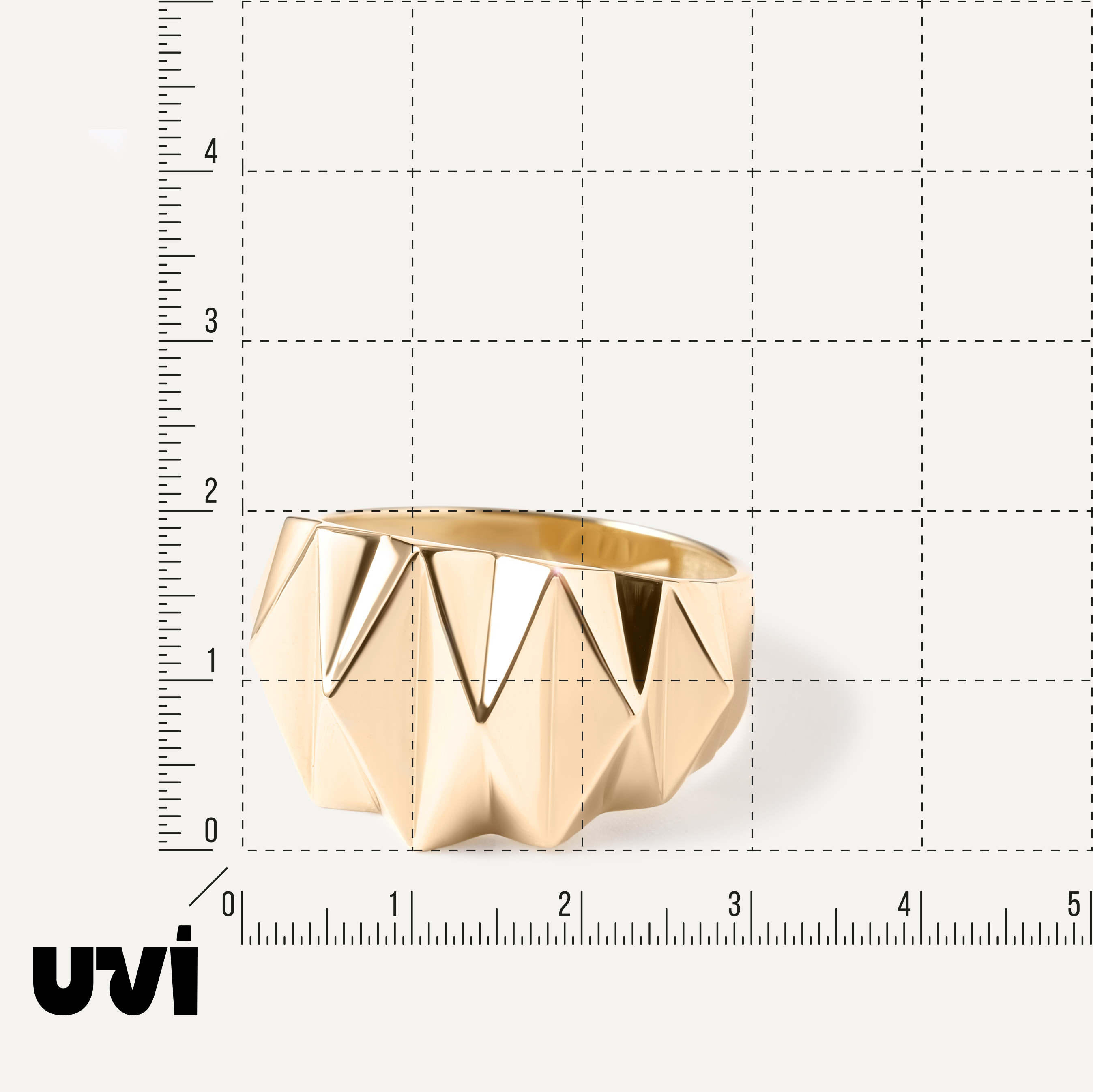 Кольцо из желтого золота