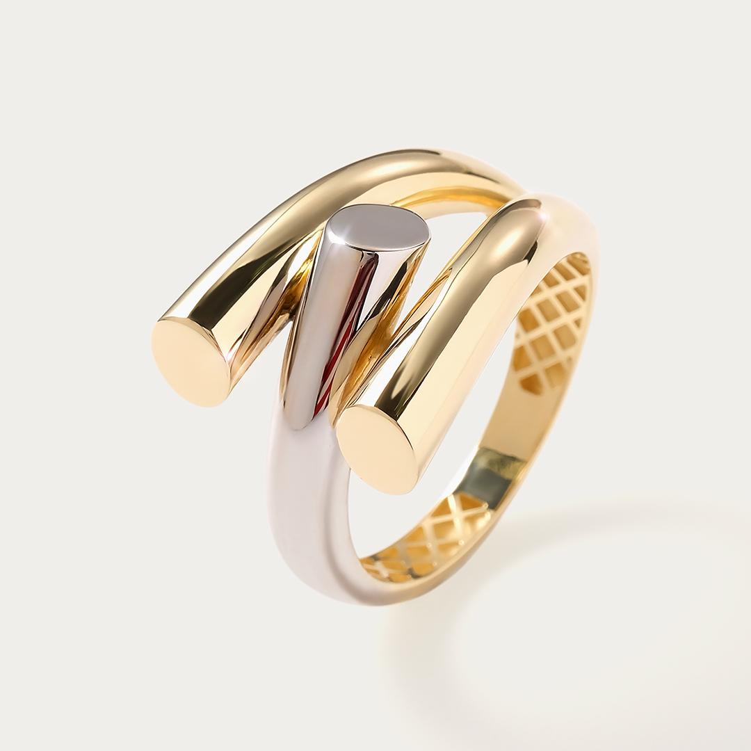 Кольцо из желтого золота