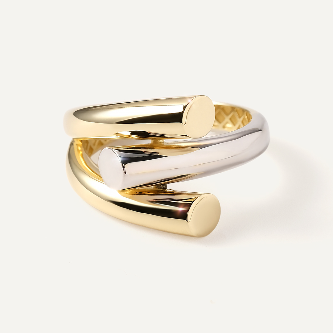 Кольцо из желтого золота