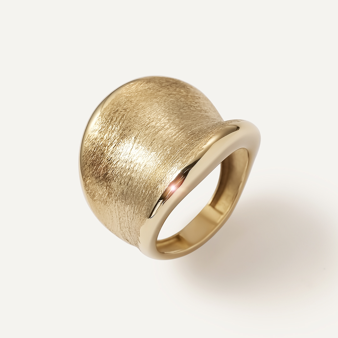 Кольцо из желтого золота