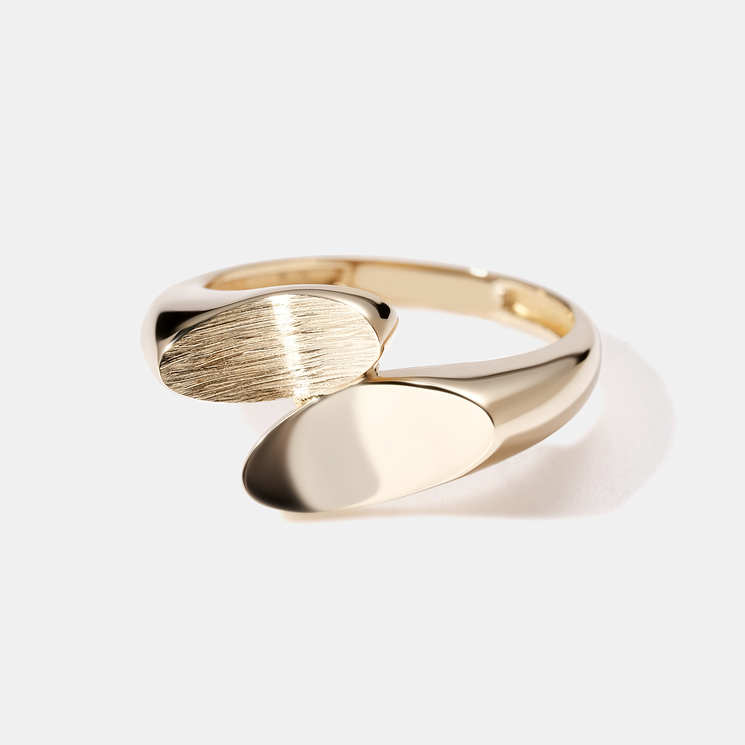 Кольцо из желтого золота