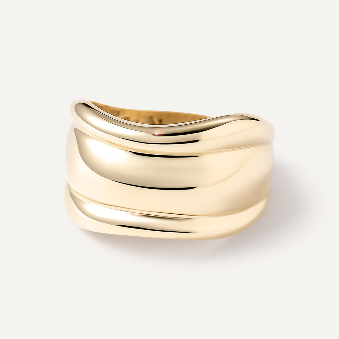 Кольцо из желтого золота