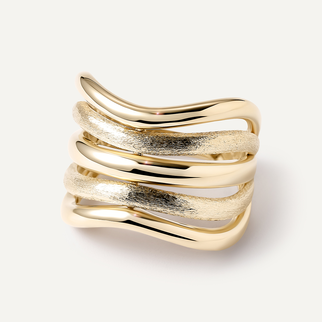 Кольцо из желтого золота