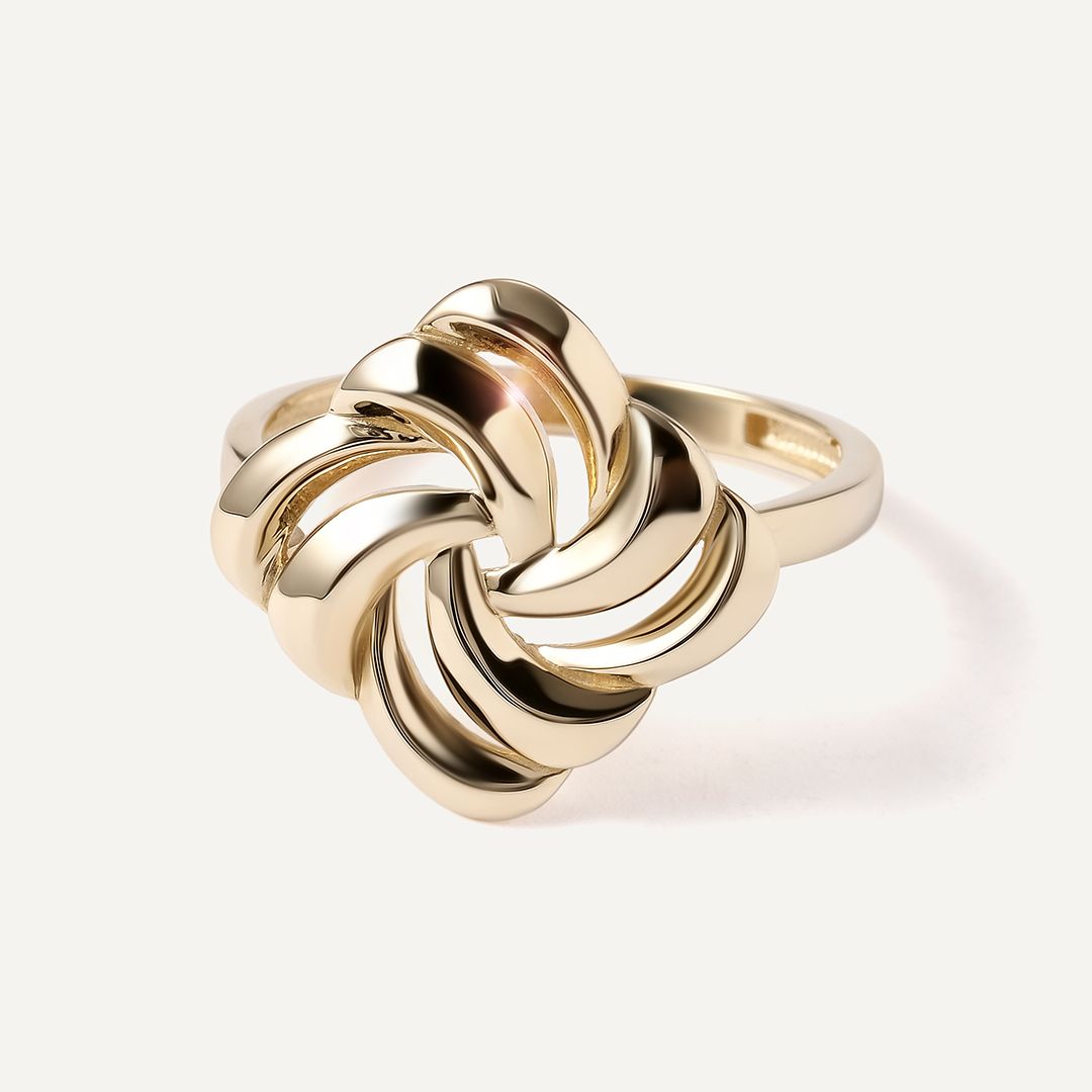 Кольцо из желтого золота