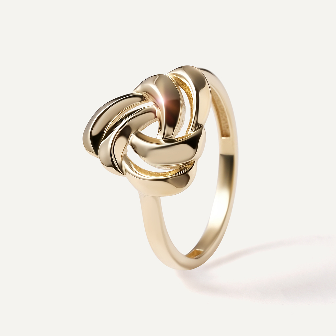 Кольцо из желтого золота