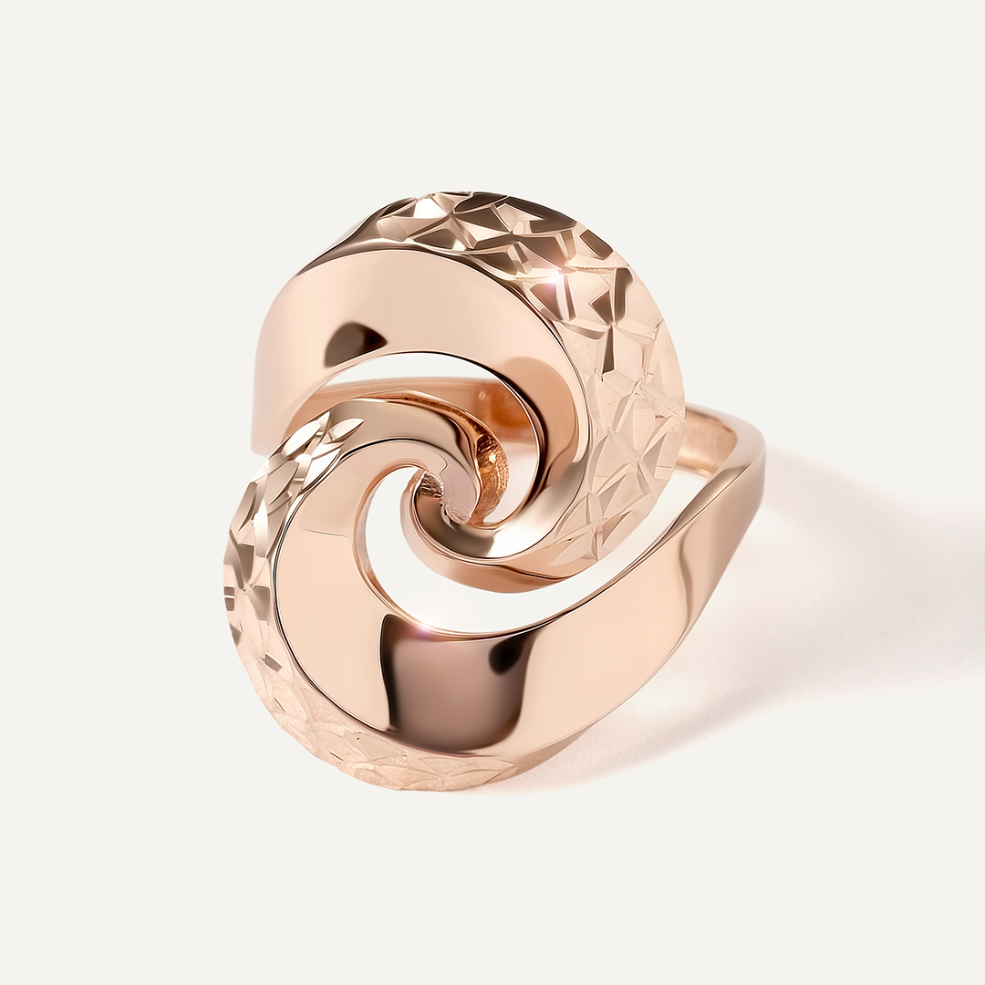 10319-000603 Кольцо (Au 375)