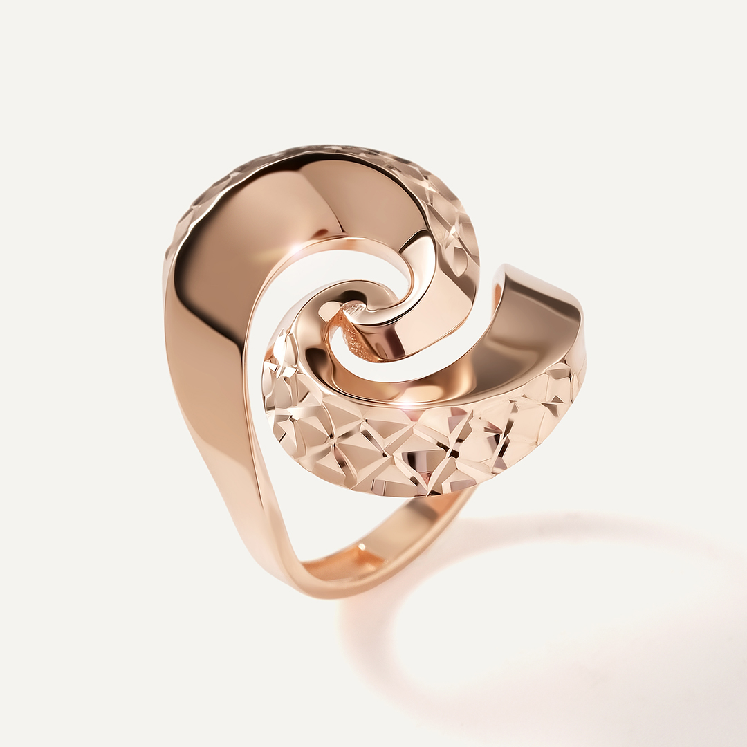 10319-000603 Кольцо (Au 375)