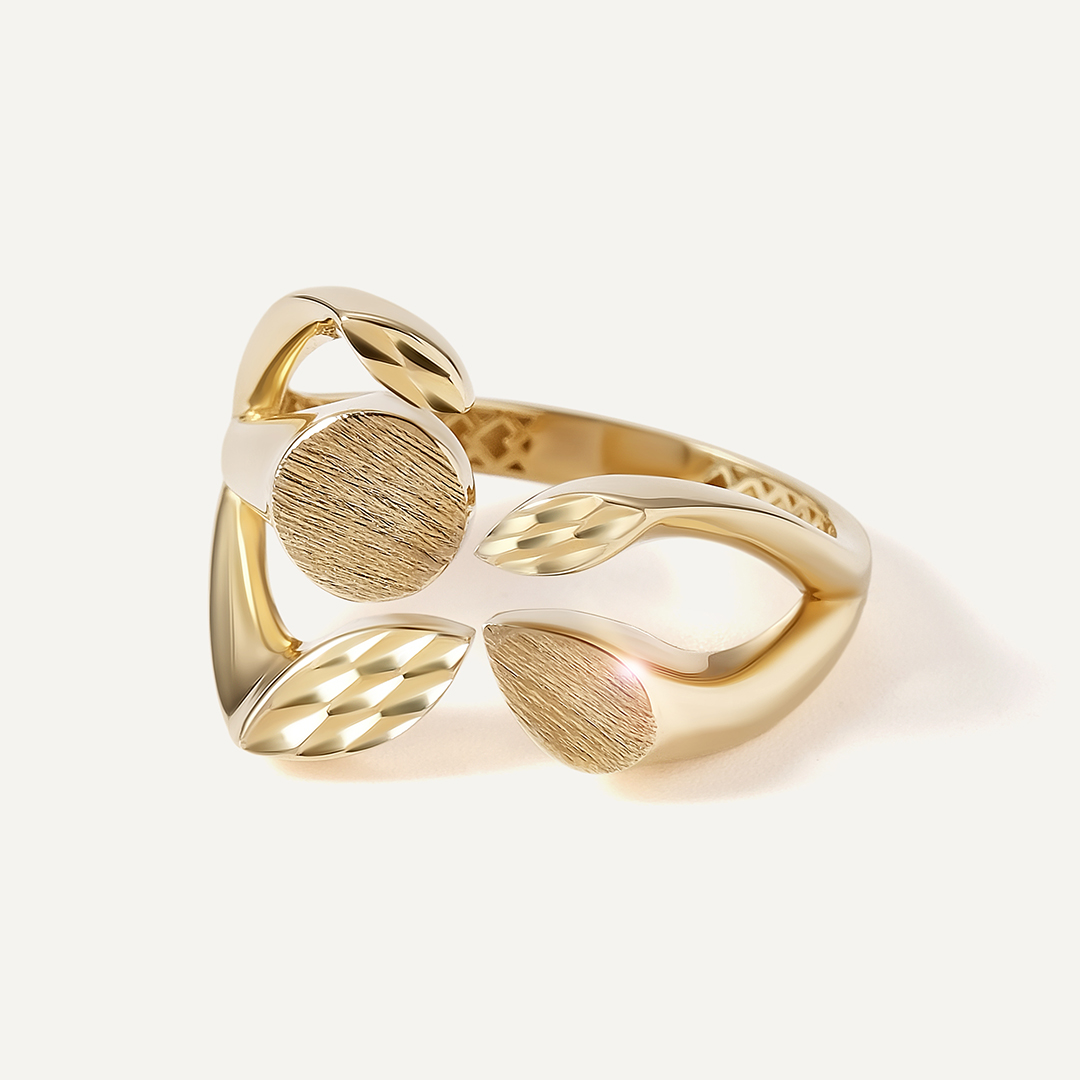 10319-000609 Кольцо (Au 375)