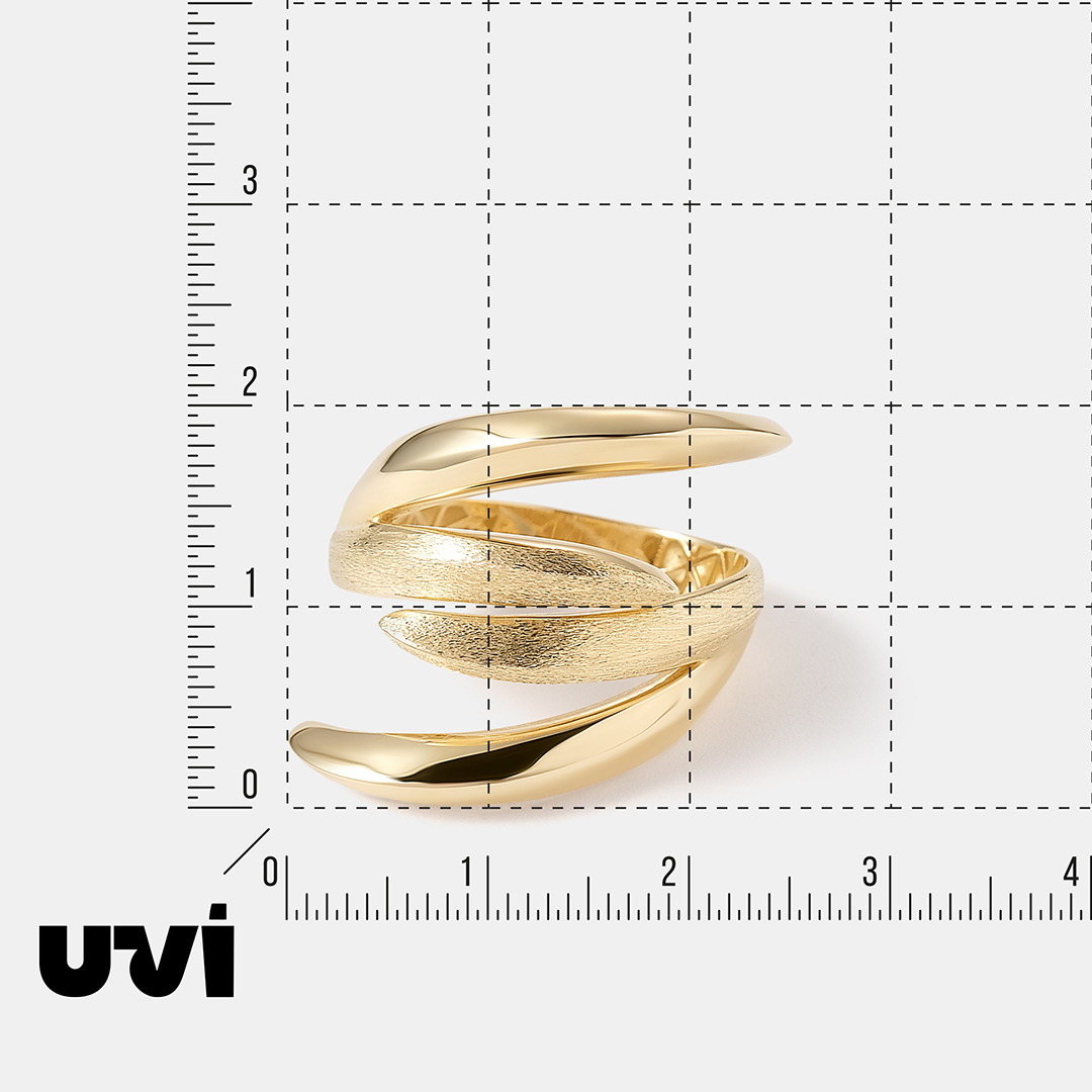 Кольцо из желтого золота