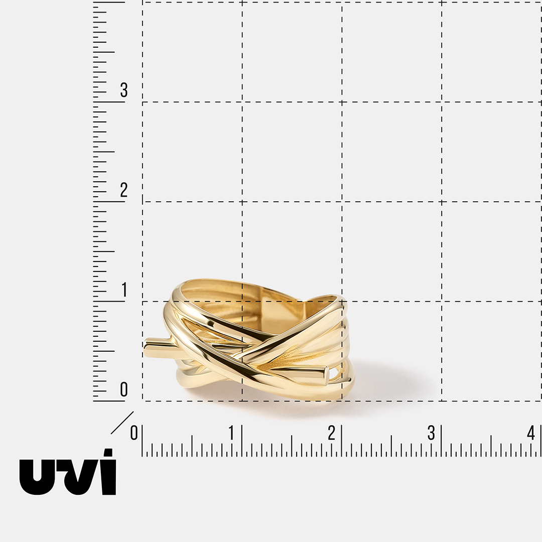 Кольцо из желтого золота