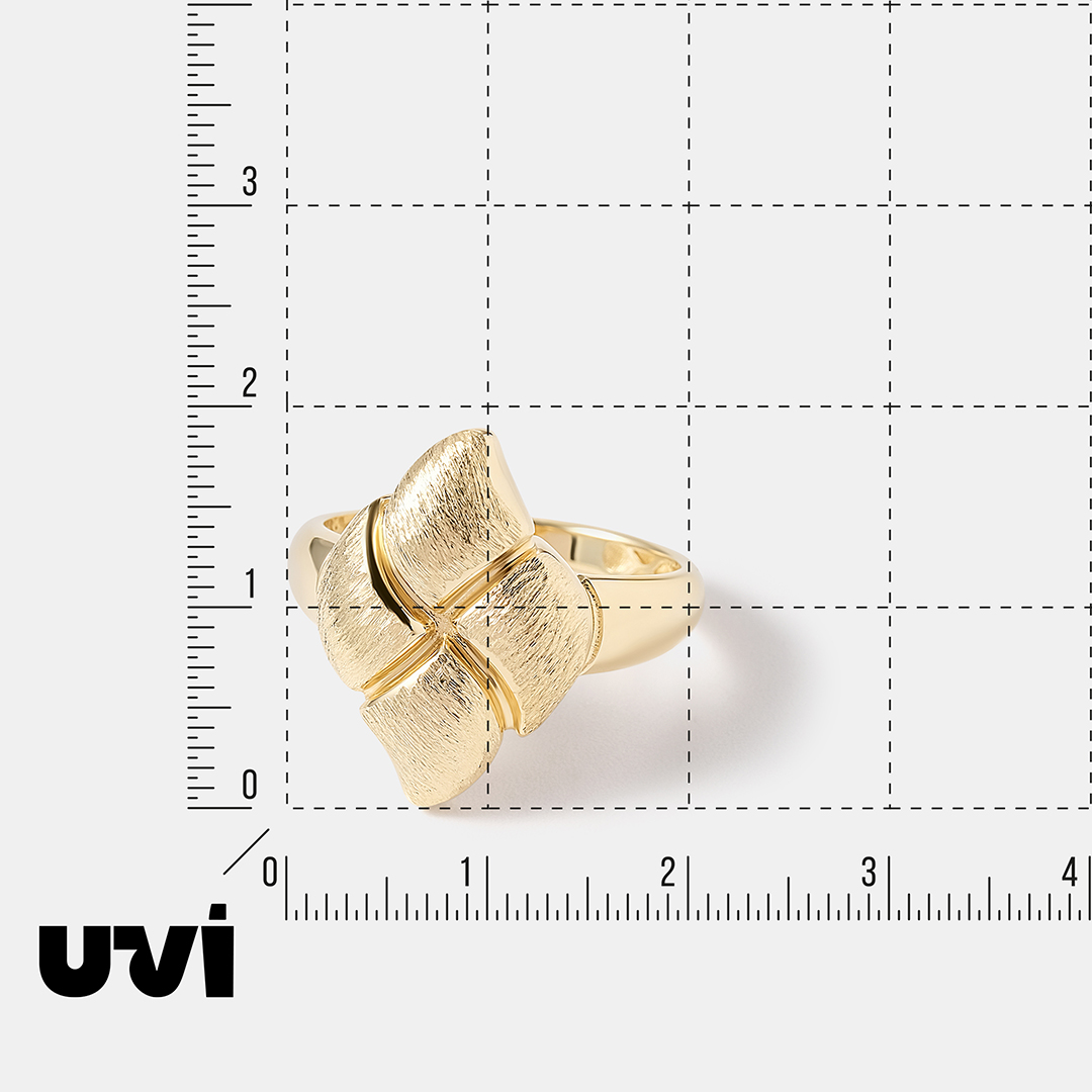 Кольцо из желтого золота