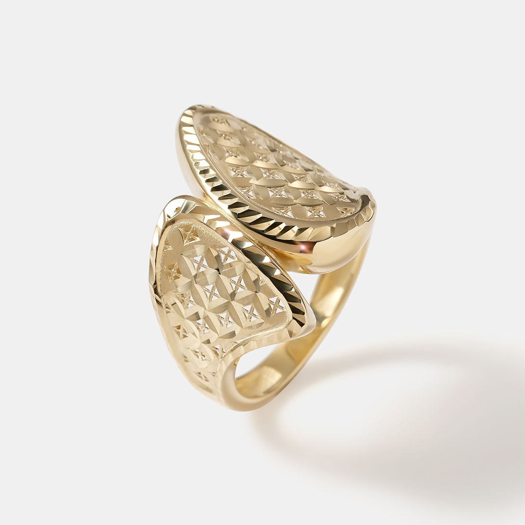 Кольцо из желтого золота