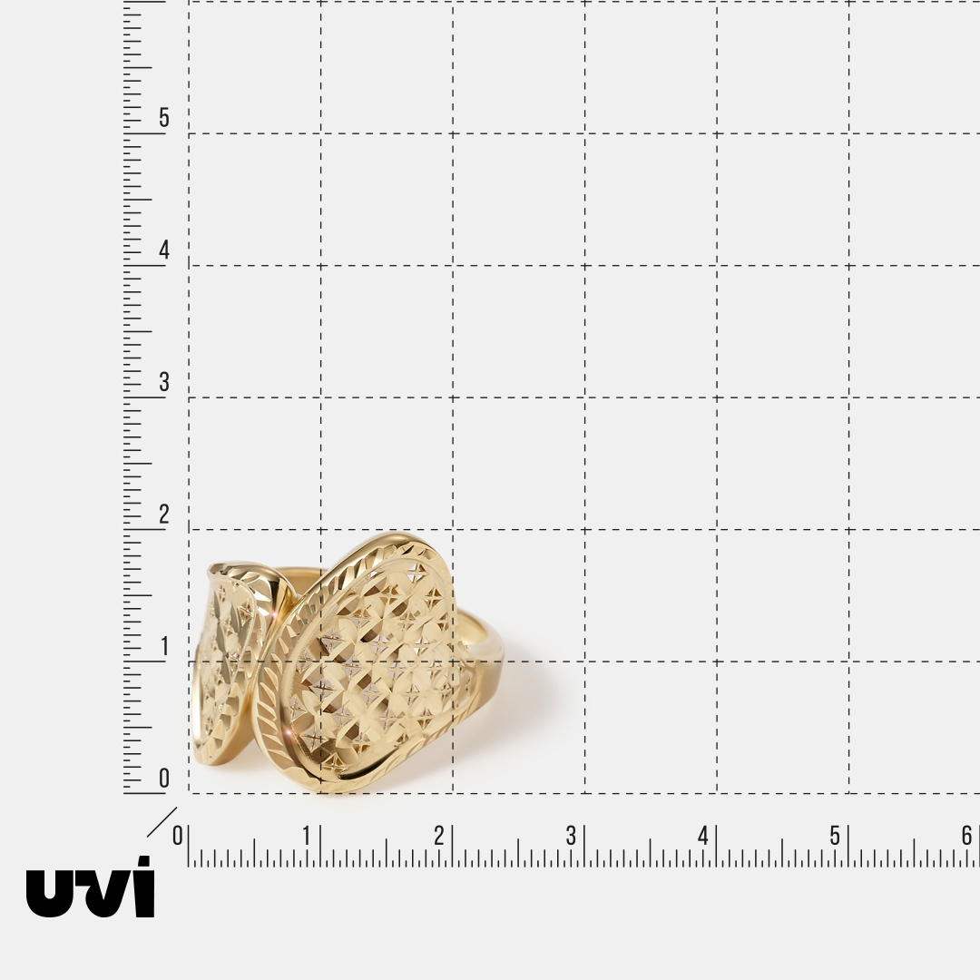 Кольцо из желтого золота