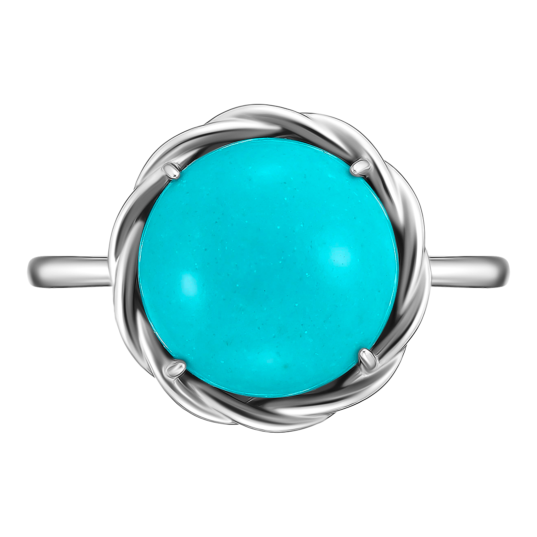 Серебряное кольцо с бирюзой