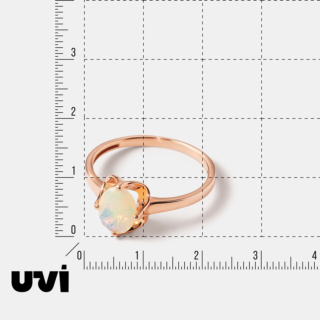 Серебряное кольцо с опалом