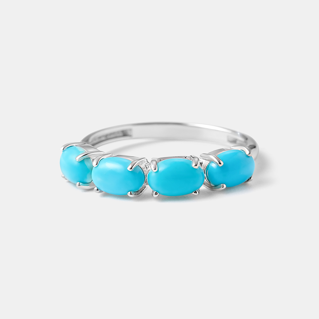 Серебряное кольцо с бирюзой