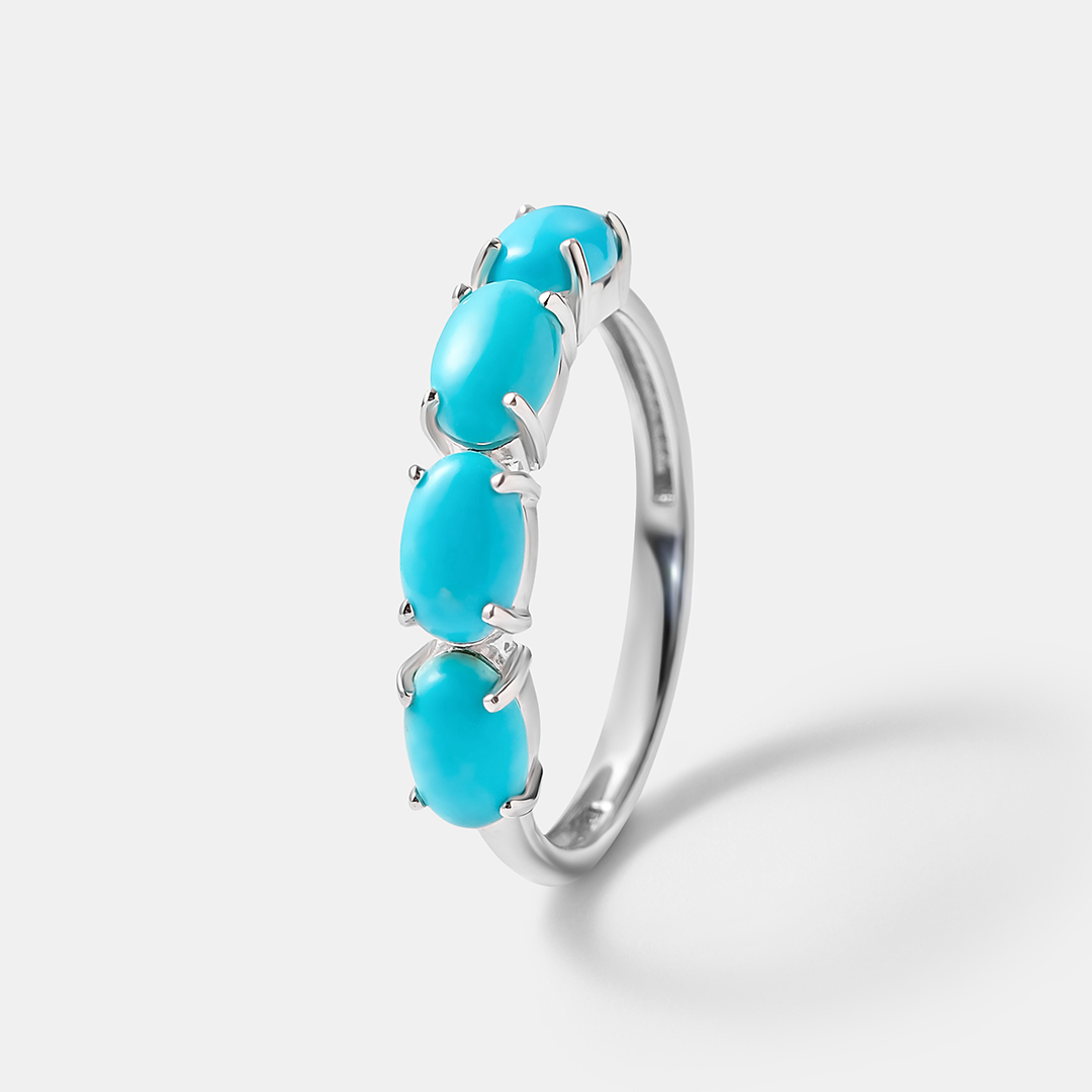 Серебряное кольцо с бирюзой