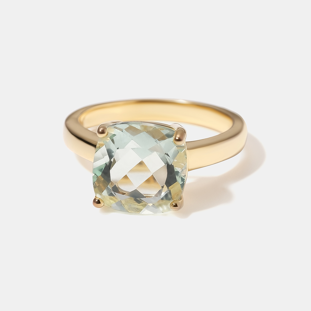 Серебряное кольцо с флюоритом