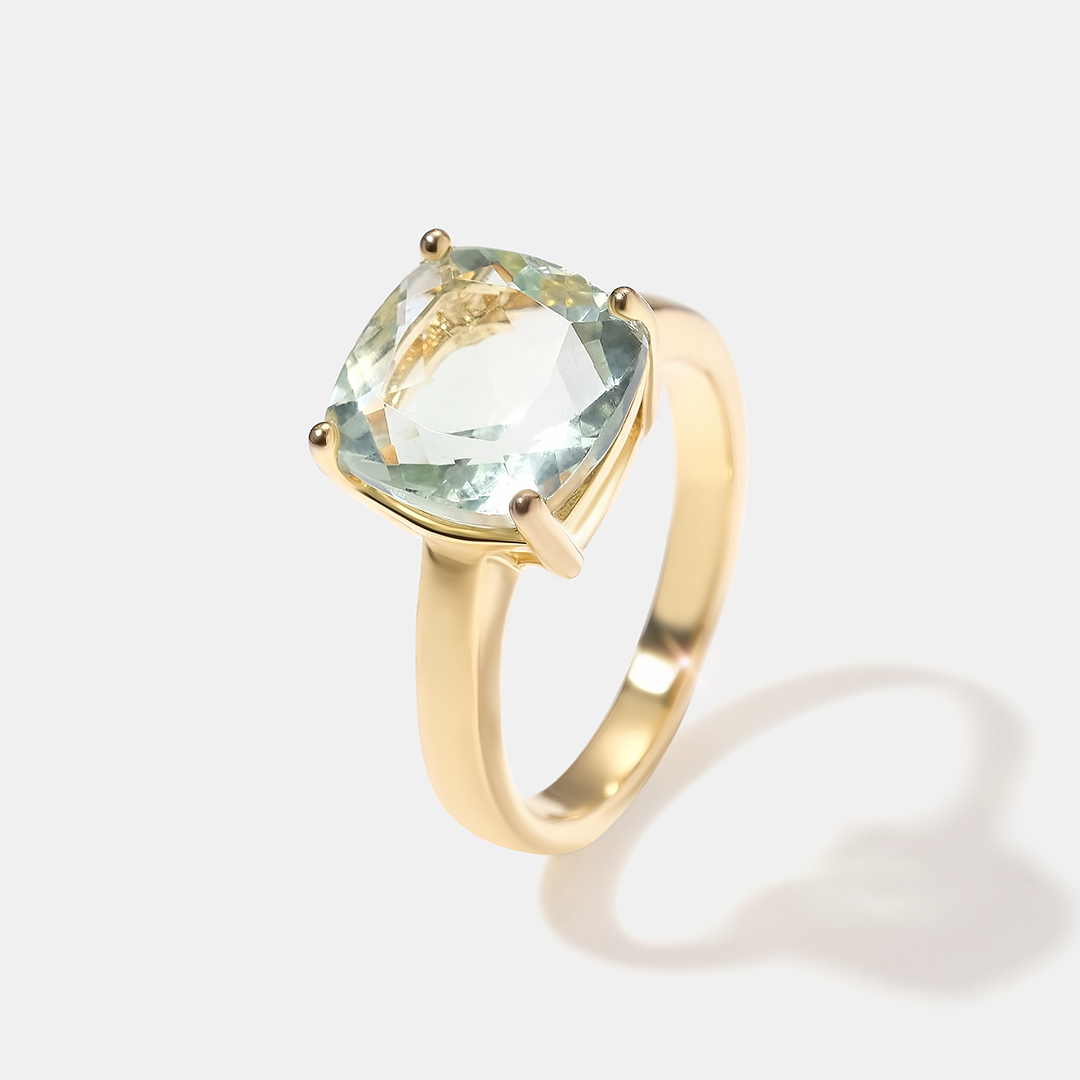 Серебряное кольцо с флюоритом