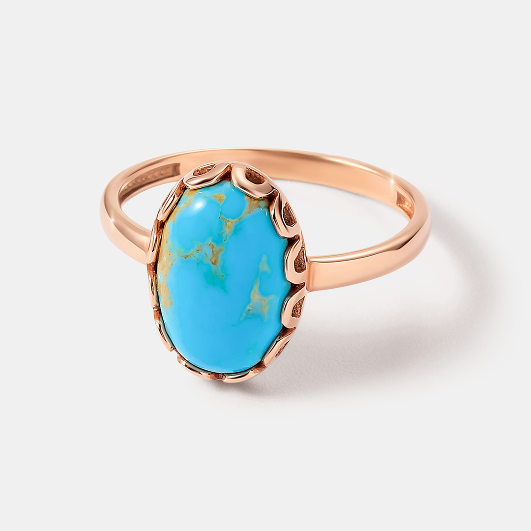 Серебряное кольцо с бирюзой