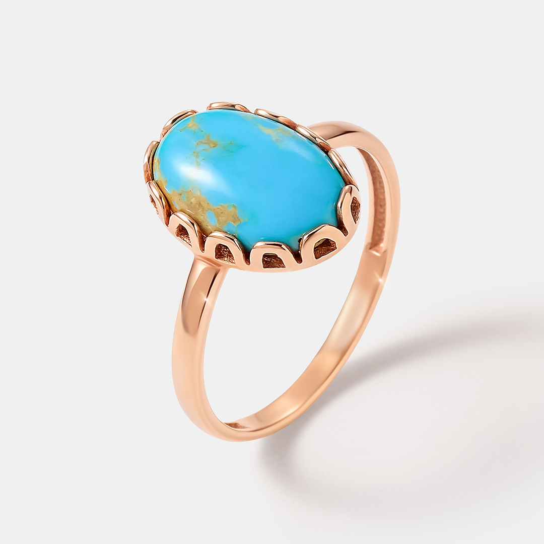 Серебряное кольцо с бирюзой