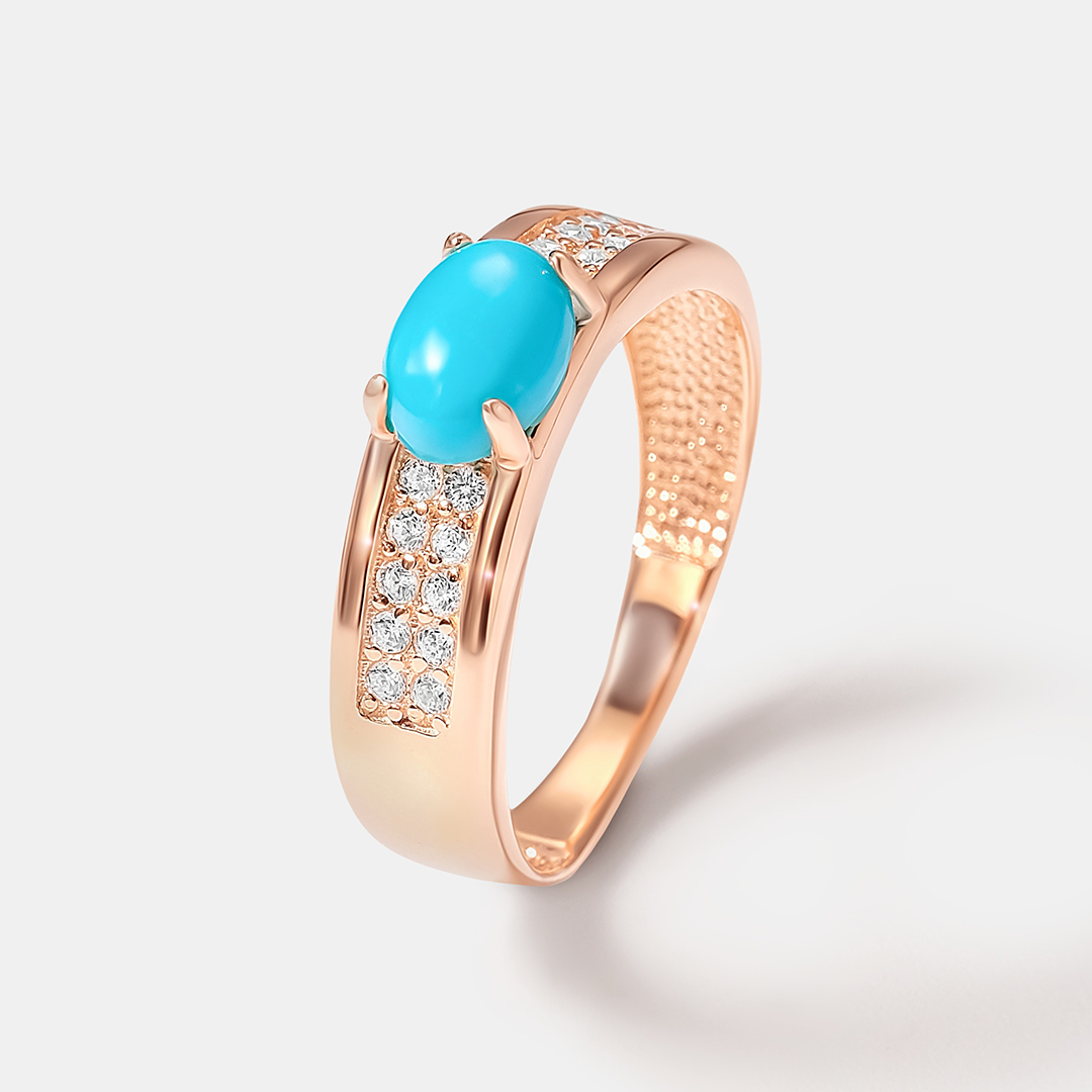 Серебряное кольцо с бирюзой