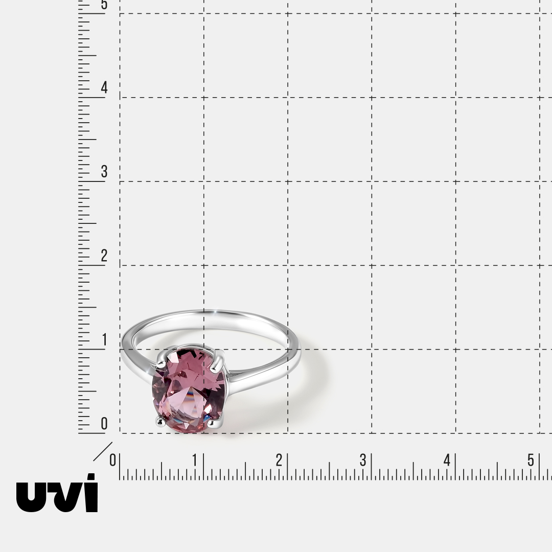 Серебряное кольцо с султанитом