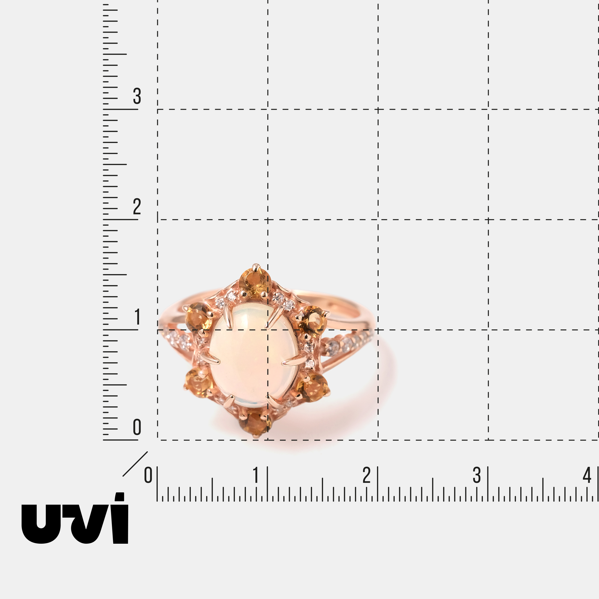Серебряное кольцо с опалом