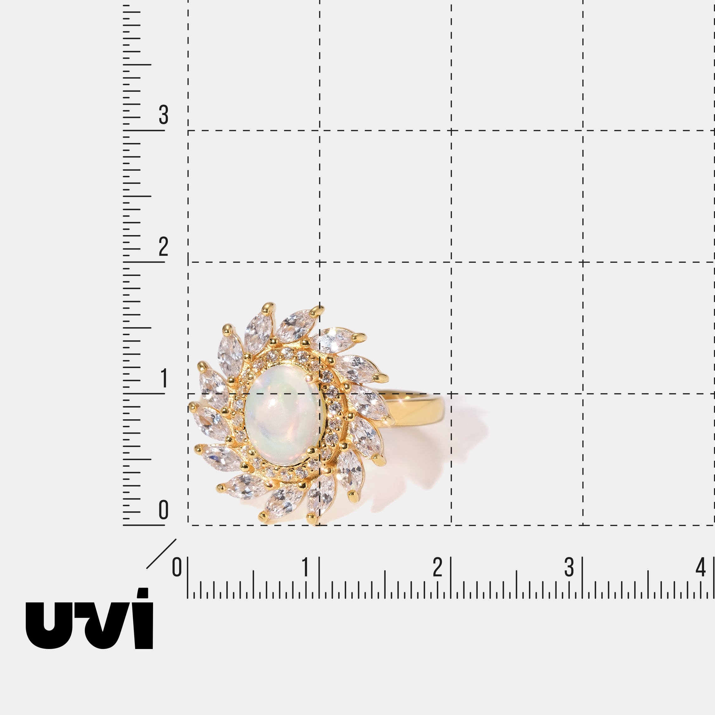 Серебряное кольцо с опалом